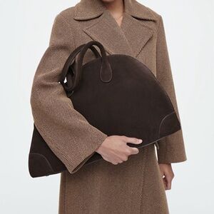 COS Brown Bowling Bag